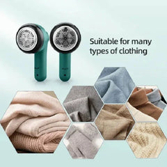 Imported Fabric Lint Remover – Wireless & Rechargeable Hairball Trimmer and Fuzz Shaver