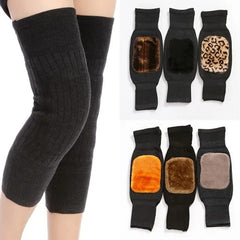 (pair)unisex Women Men’s Cashmere Wool Knee Brace Pads